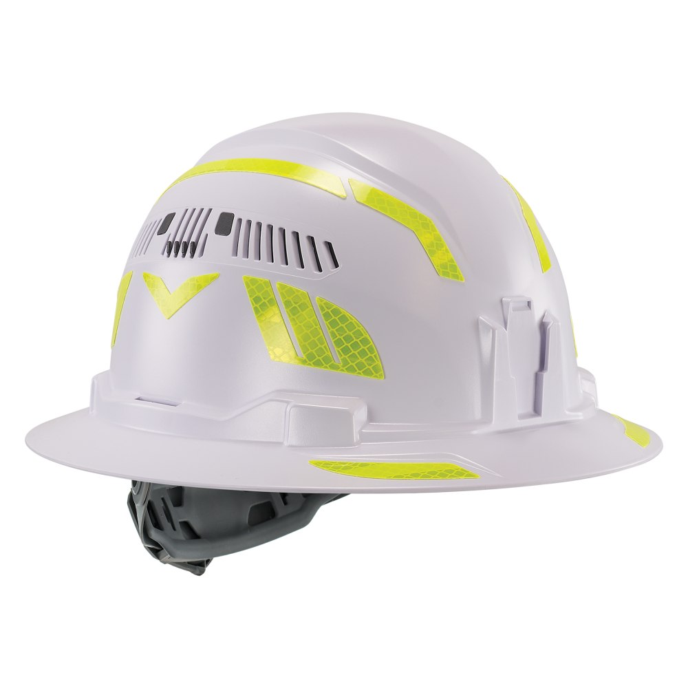 Ergodyne Skullerz 8961 Reflective Hard Hat & Safety Helmet Sticker Kit, Yellow MPN:61102