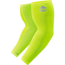 Ergodyne® Chill-Its® 6690 Cooling Arm Sleeves Lime 2XL 12286 12286