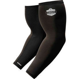 Ergodyne® Chill-Its® 6690 Cooling Arm Sleeves Black L 12384 12384