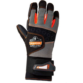 Ergodyne® ProFlex® 9102 Certified Anti-Vibration Gloves & Wrist Support Black L 17734 17734