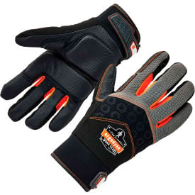 Ergodyne® ProFlex® 9001 Full-Finger Impact Gloves Medium Black 17773