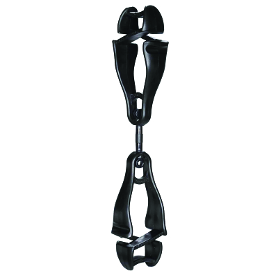 Squids 3420 Blk Swiveling Dual Clip Holder MPN:19512-BULK