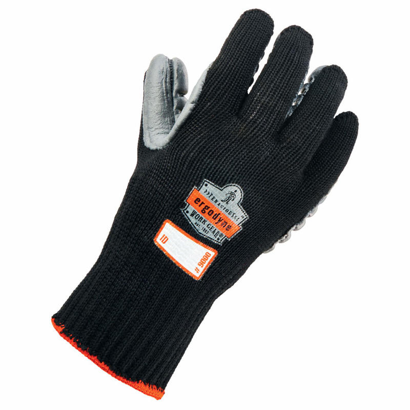 Ergodyne ProFlex 9000 Certified Lightweight Anti-Vibration Gloves, Medium, Black MPN:16453