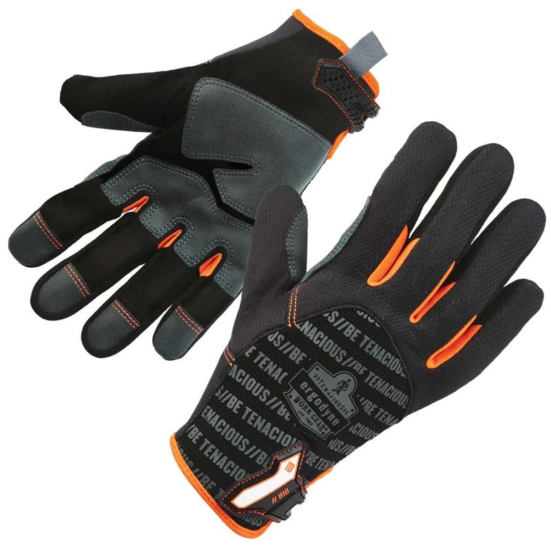 Ergodyne ProFlex 810 Reinforced Utility Gloves, XXL, Black MPN:17226