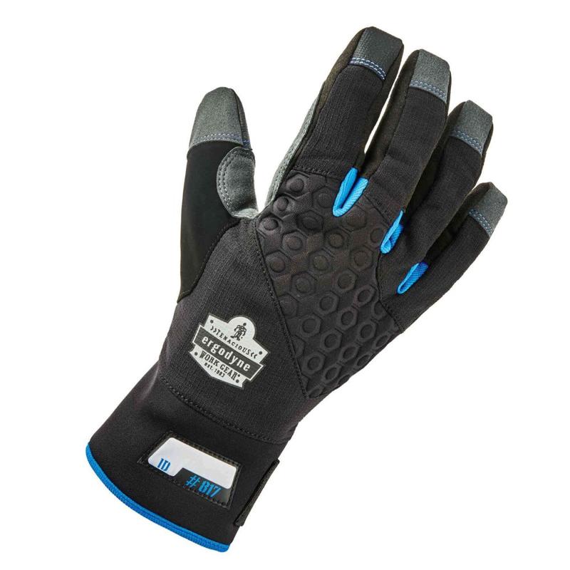 Ergodyne ProFlex 817 Reinforced Thermal Utility Gloves, X-Large, Black MPN:17355