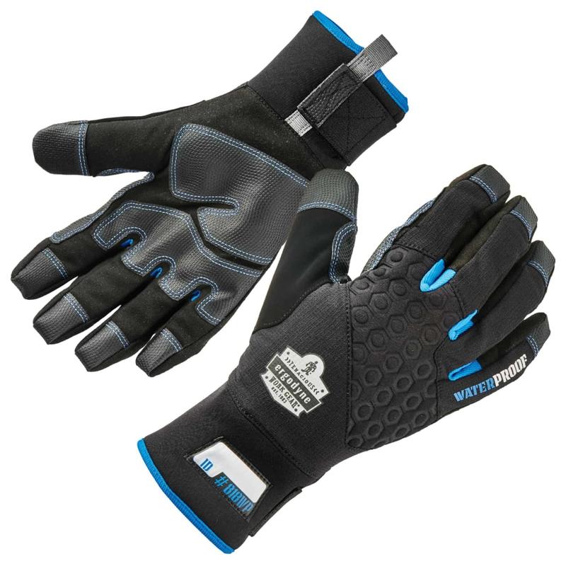 Ergodyne ProFlex 818WP Tena-Grip Thermal Waterproof Winter Work Gloves, Extra Large, Black MPN:17385