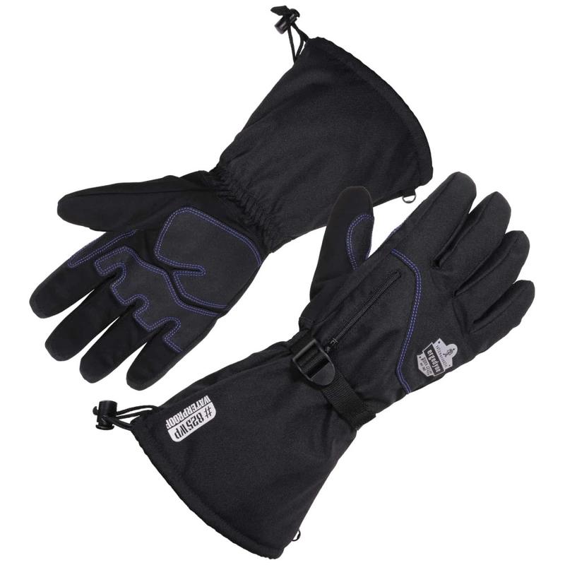 Ergodyne ProFlex 825WP Thermal Waterproof Winter Work Gloves, Large, Black MPN:17604