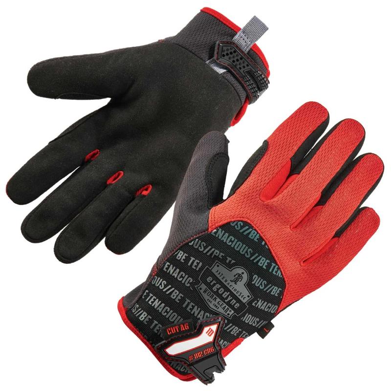 Ergodyne ProFlex 812CR6 Cut-Resistant Utility Gloves, Medium, Black MPN:17923