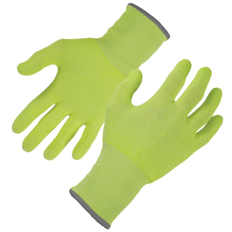 Ergodyne ProFlex 7040 Polyethylene Food Grade Gloves, Medium, Lime, Case Of 144 Pairs MPN:18023