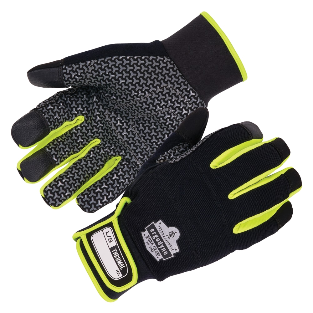 Ergodyne Proflex 850 Insulated Freezer Gloves, 3XL, Black MPN:18157