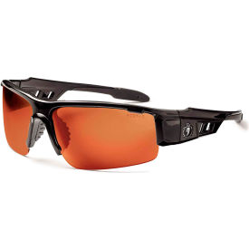 Ergodyne® Skullerz® Dagr Safety Glasses Copper Lens Black Frame 52020