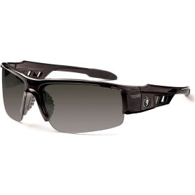 Ergodyne® Skullerz® DAGR-AF Safety Glasses Black Anti-Fog Smoke Lens 52033 52033