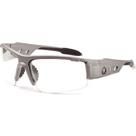 Ergodyne® Skullerz® DAGR-AF Safety Glasses Matte Gray Anti-Fog Clear Lens 52103 52103