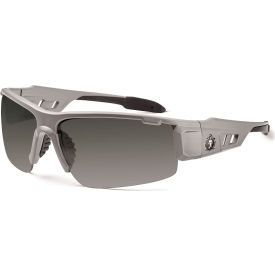 Ergodyne® Skullerz® DAGR-AF Safety Glasses Matte Gray Anti-Fog Smoke Lens 52133 52133