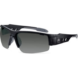Ergodyne® Skullerz® DAGR-AF Safety Glasses Matte Black Anti-Fog Smoke Lens 52433 52433