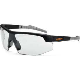Ergodyne® Skullerz® Skoll Safety Glasses Anti-Fog Indoor/Outdoor Lens Blk Frame 59083 59083