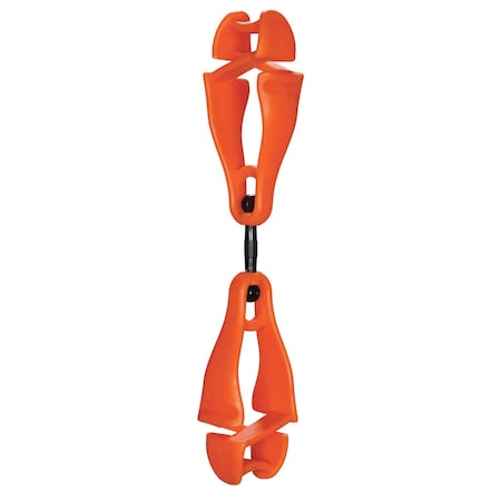 Squids 3420 Orng Swiveling Dual Clip Holder MPN:19418