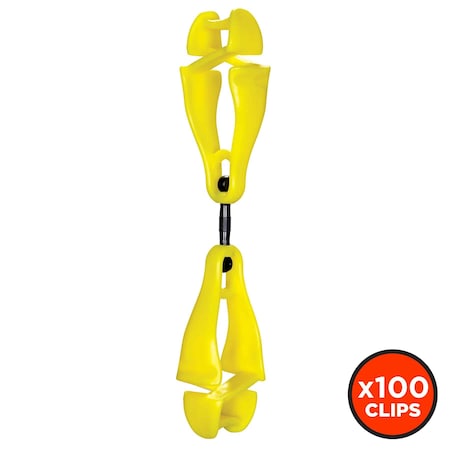 Squids 3420 Lime Swiveling Dual Clip Holder MPN:19519-BULK