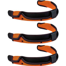 Ergodyne Skullerz® 8984 Hard Hat Replacement Sweatband Orange 3-Pack 60194