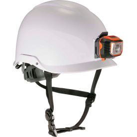 Ergodyne® Skullerz® 8974 Safety Helmet with LED Light Class E White 60201