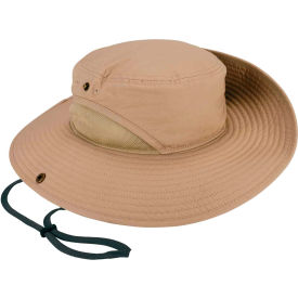 Ergodyne Chill-Its 8936 Lightweight Ranger Hat Mesh Paneling S/M Khaki 12598