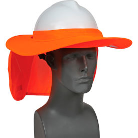 Ergodyne® Chill-Its® 6660 Hard Hat Brim with Shade Orange One Size 12641