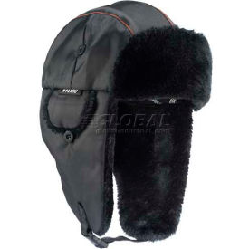 Ergodyne® N-Ferno® 6802 Classic Trapper Hat S/M Black 16843 16843