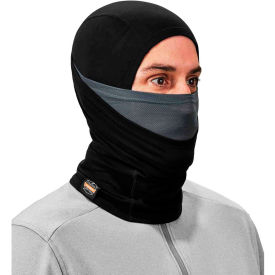 Ergodyne® N-Ferno® 6844 Balaclava Face Mask Dual-Layer Black 16844