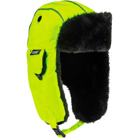 Ergodyne® N-Ferno® 6802 Classic Trapper Hat S/M Lime 16853