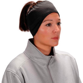 Ergodyne® N-Ferno® 6887 Winter Headband Dual-Layer Black 16887