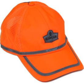 Ergodyne® GloWear® 8930 Class HW Hi-Vis Baseball Cap Orange One Size 23238