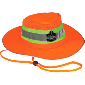 Ergodyne® GloWear® 8935 Class HW Hi-Vis Ranger Hat Orange S/M 23257