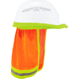 Ergodyne® GloWear® 8005 Hi-Vis Hard Hat Neck Shade Orange 29051 - Pkg Qty 6