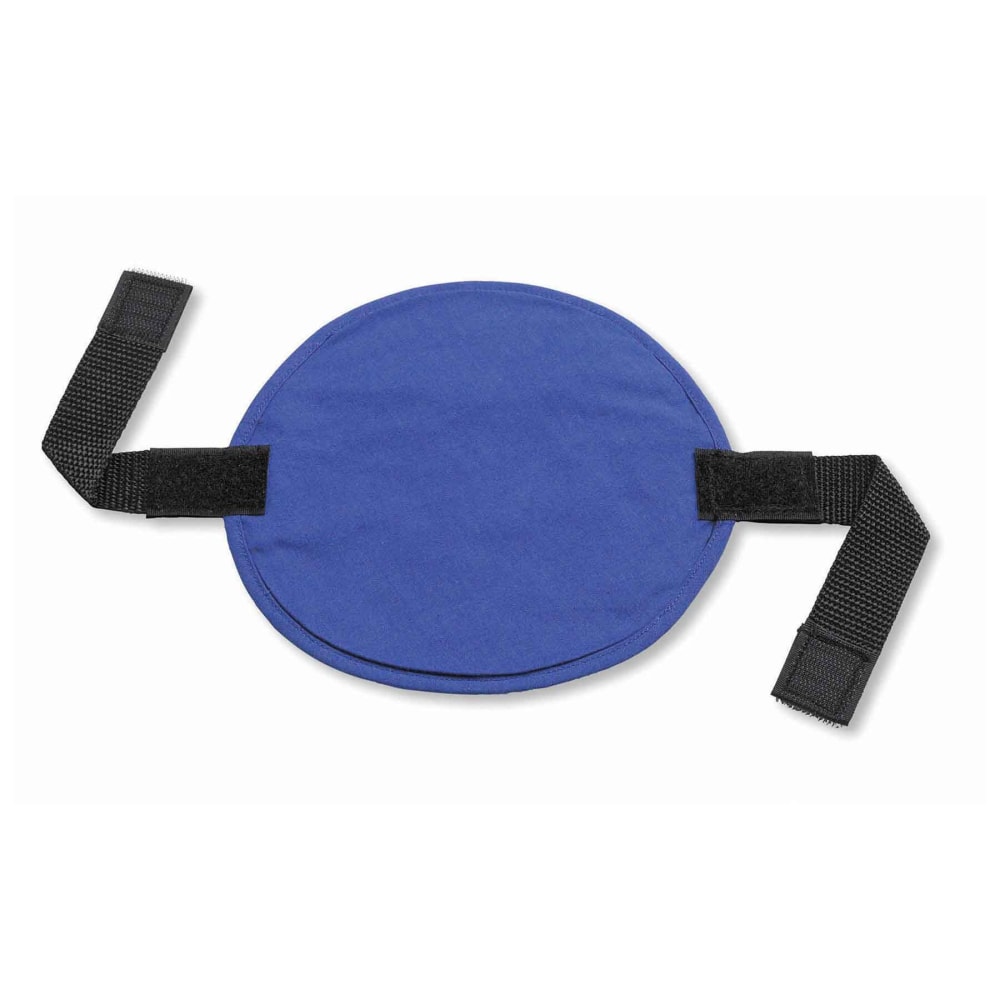 Ergodyne Chill-Its 6715 Evaporative Cooling Hard Hat Pads, One Size, Blue, Pack Of 24 Pads MPN:12337