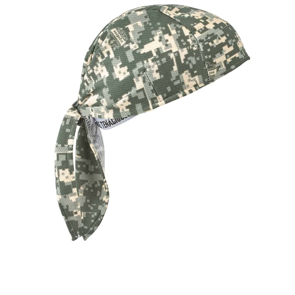 Ergodyne Chill-Its 6615 High-Performance Dew Rags, Camo, Pack Of 6 Dew Rags MPN:12478