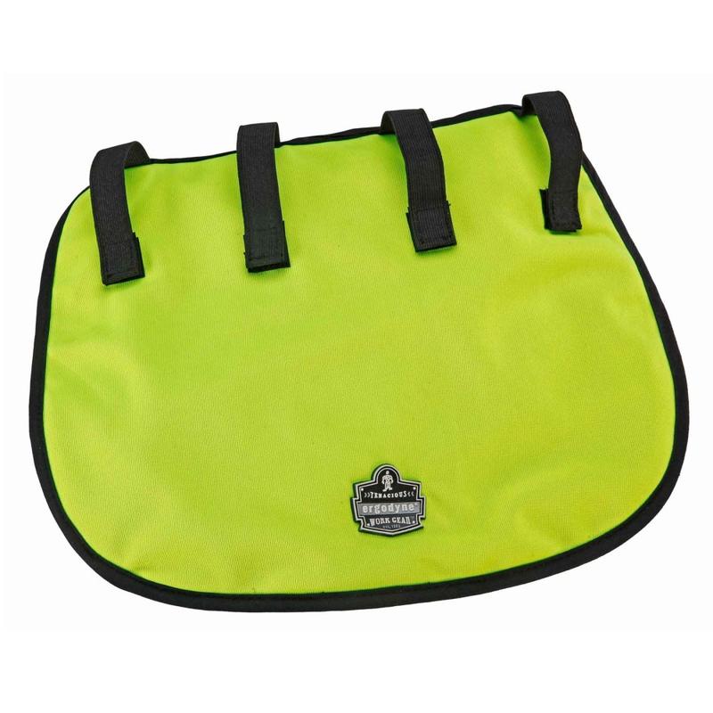 Ergodyne Chill-Its 6670CT Hard Hat Neck Shade, Lime MPN:12523