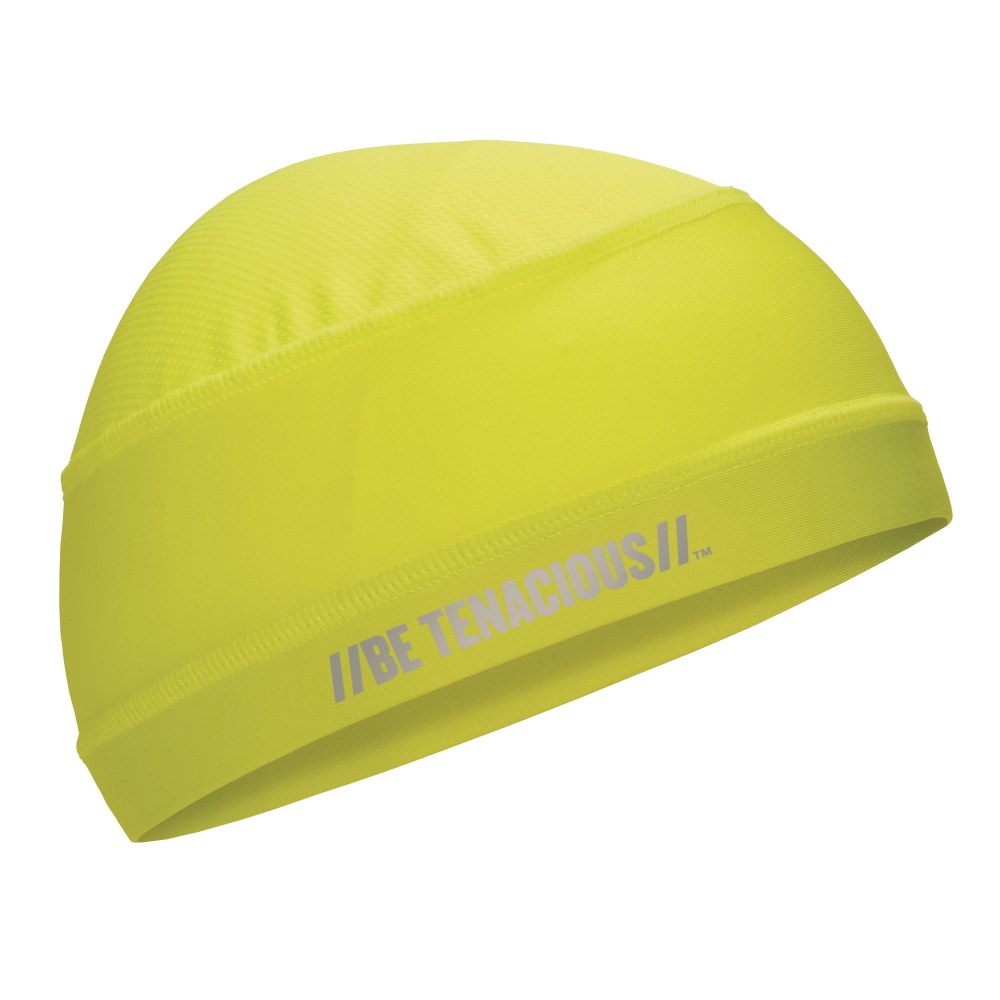 Ergodyne Chill-Its 6632 Cooling Skull Caps, Lime, Pack Of 6 Caps MPN:12687