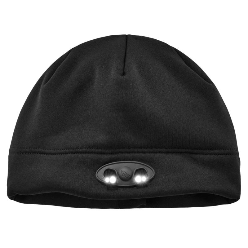 Ergodyne N-Ferno 6804 LED Light Fleece Skull Cap Beanie Hat, Black MPN:16803