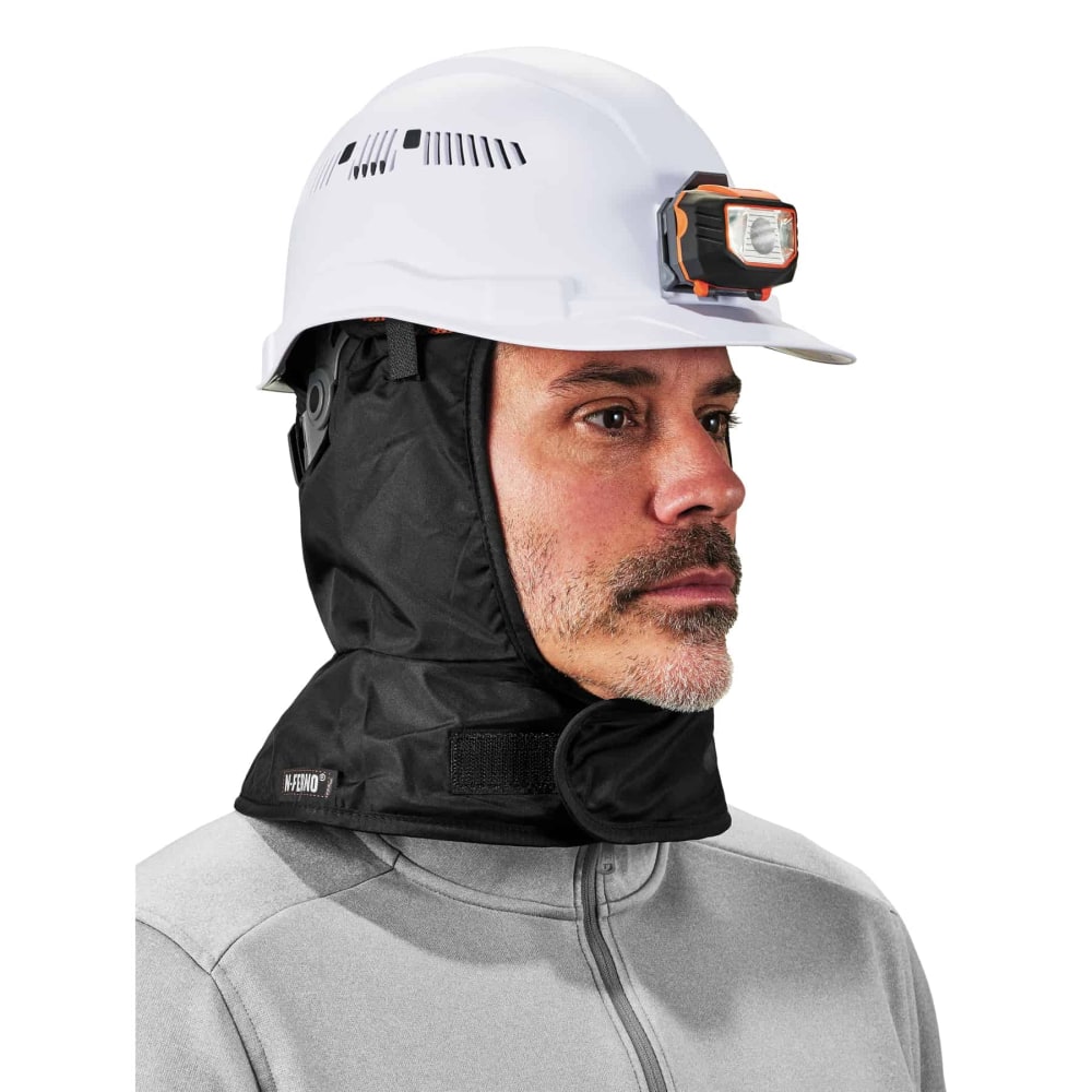 Ergodyne N-Ferno 6842 Thermal Liners, Shoulder 2-Layer Econo Winter Liner, One Size, Black, Set Of 12 Liners MPN:16842