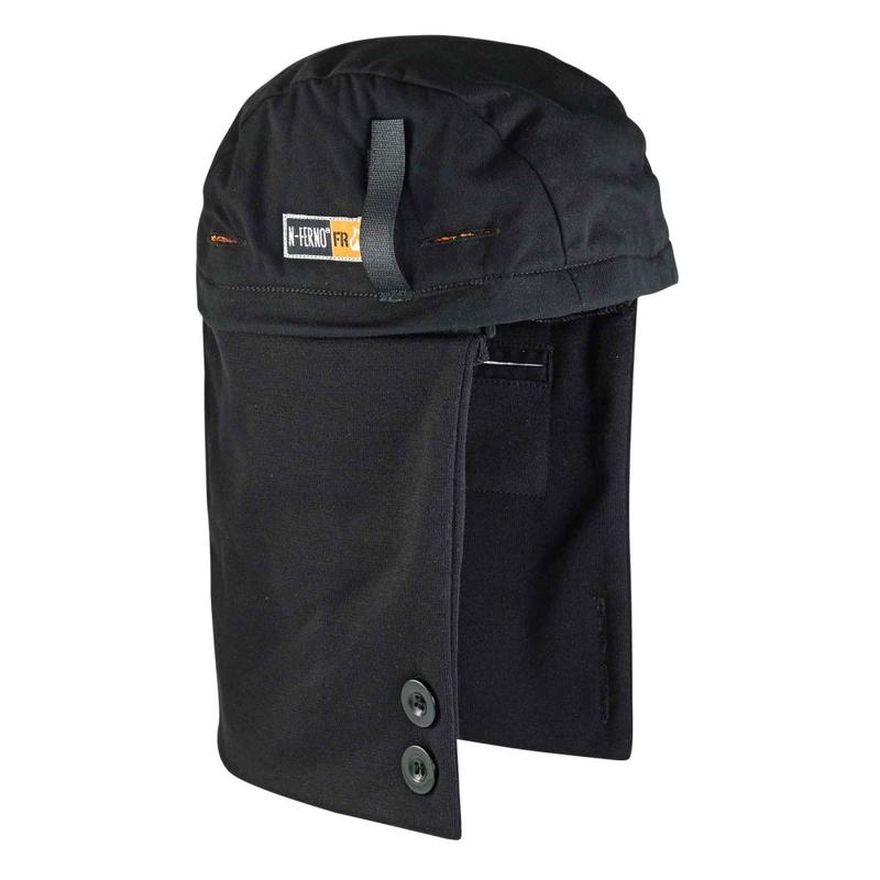 Ergodyne N-Ferno 6885 FR 2-Layer Winter Hard Hat Liner, One Size, Black MPN:16885