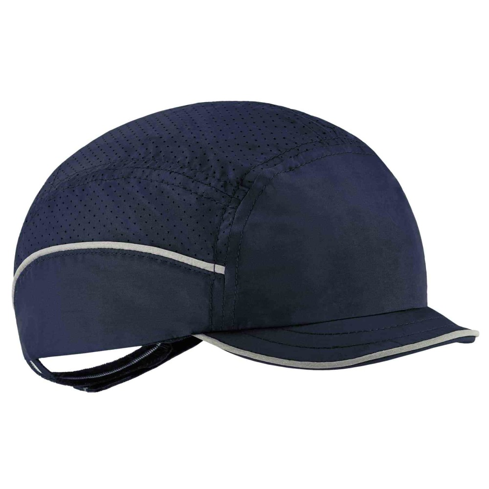 Ergodyne Skullerz 8955 Lightweight Bump Cap Hat, Micro Brim, Navy MPN:23332