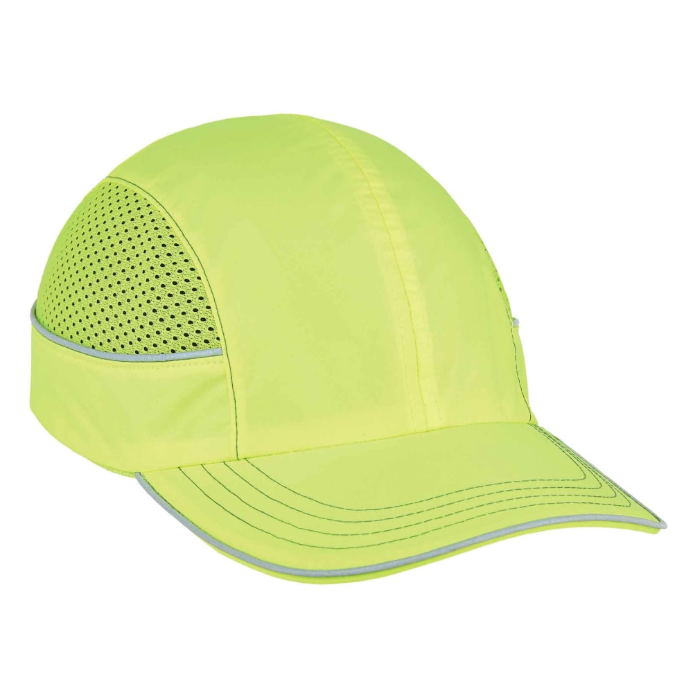 Ergodyne Skullerz8950 Bump Cap, Long Brim, Lime MPN:23335