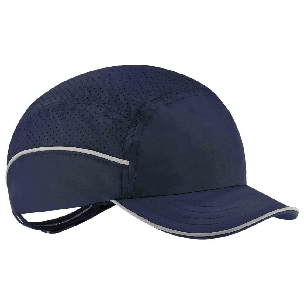 Ergodyne Skullerz 8955 Lightweight Bump Cap Hat, Short Brim, Navy MPN:23336