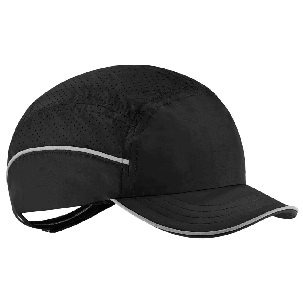 Ergodyne Skullerz 8955 Lightweight Bump Cap Hat, Short Brim, Black MPN:23366