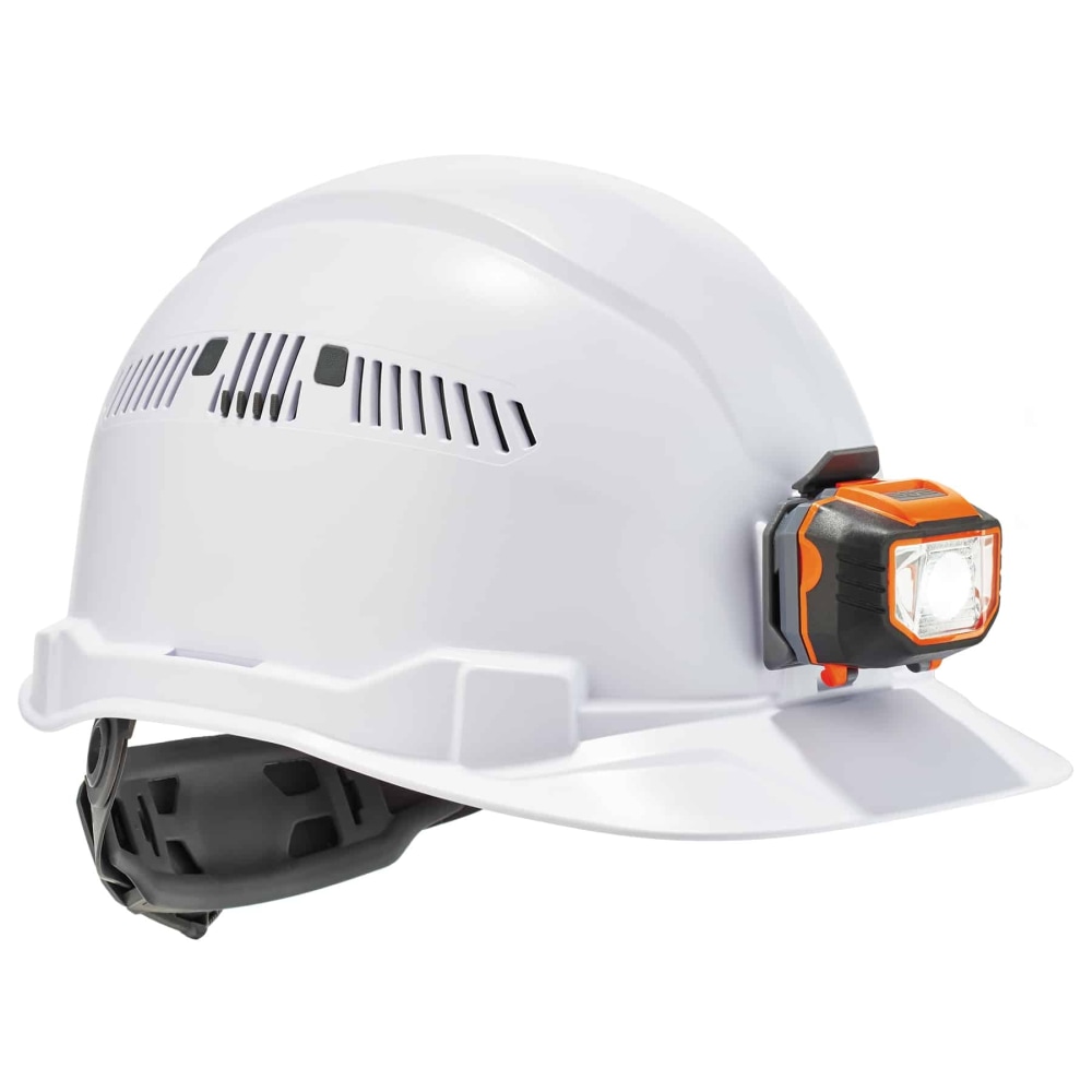 Ergodyne Skullerz 8972LED Class C Hard Hat Cap, White MPN:60146