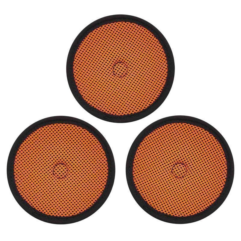 Ergodyne Skullerz 8983 Hard Hat Replacement Top Pads, Orange, Pack Of 3 Pads MPN:60193