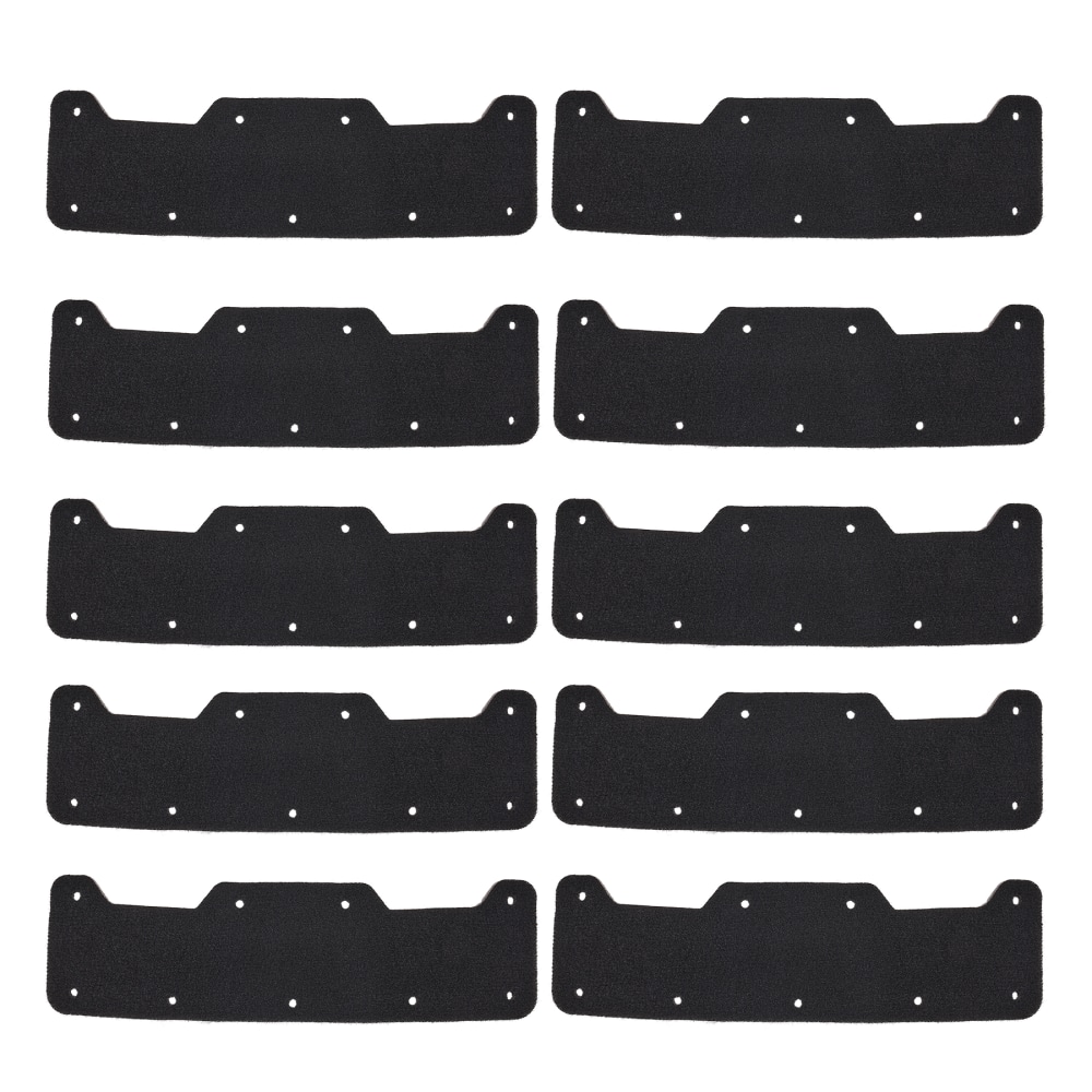 Ergodyne Skullerz 8953 Hard Shell Bump Cap Sweatband Replacements, Black, Pack Of 10 Replacements MPN:60237