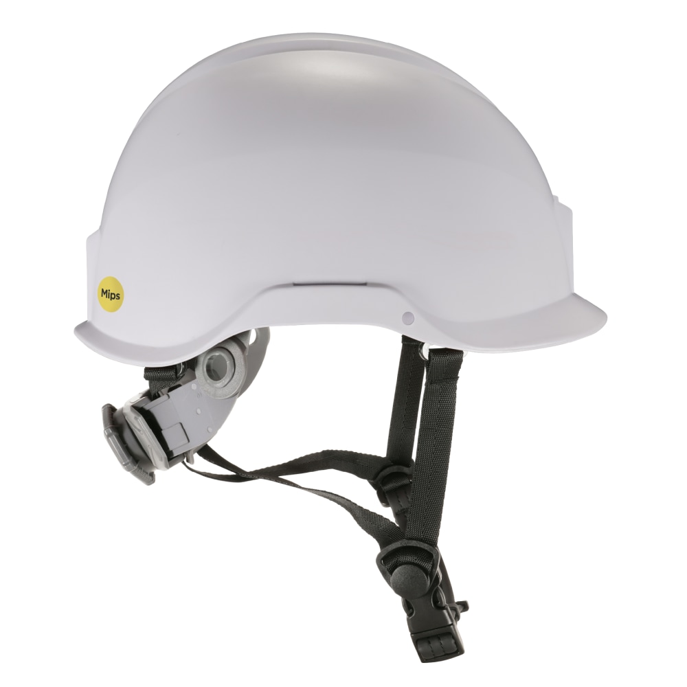 Ergodyne Skullerz 8974-MIPS Class E Safety Helmet With MIPS Technology, White MPN:60254