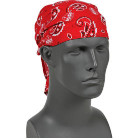 Ergodyne® Chill-Its® 6710 Evaporative Cooling Triangle Hat Red Western One Size 12325