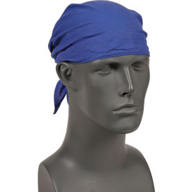 Ergodyne® Chill-Its® 6710 Evaporative Cooling Triangle Hat Solid Blue One Size 12327